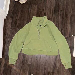 lululemon athletica Green Half-Zip
